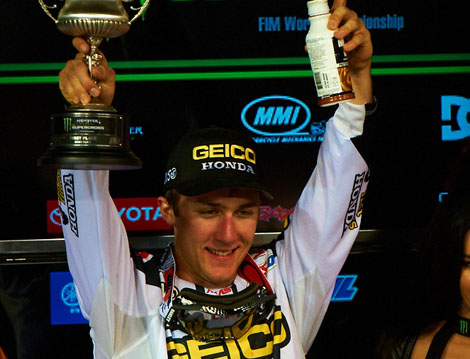 Der SX-Lites-Sieger von Anaheim: Eli Tomac