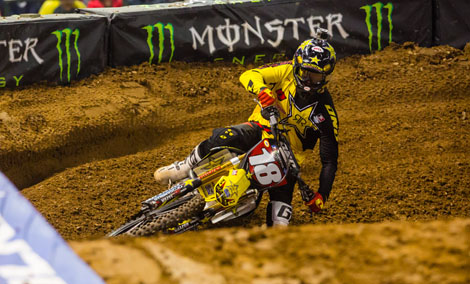 Davi Millsaps mischte von Anfang an vorne mit.
