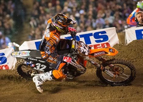 JDR Motorsports KTM-Pilot Malcolm Stewart