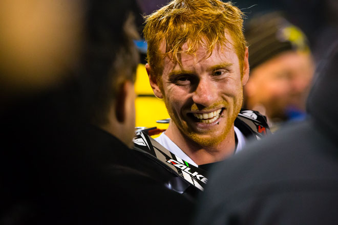 Hatte am Ende am meisten zu Lachen: Ryan Villopoto.