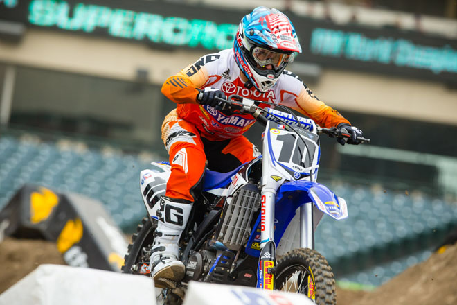 Holeshotter Justin Brayton