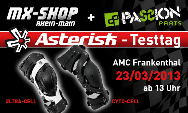 Asterisk Knee-Brace testen