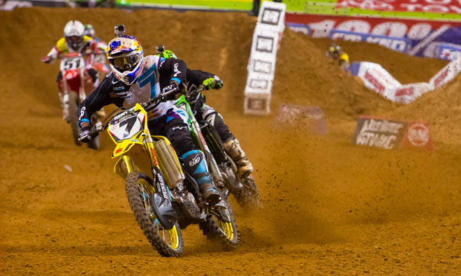 James Stewart im Duell mit Ryan Villopoto.