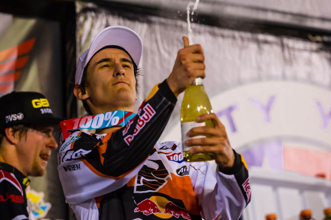 Konnte in Daytona die Korken knallen lassen: Marvin Musquin.