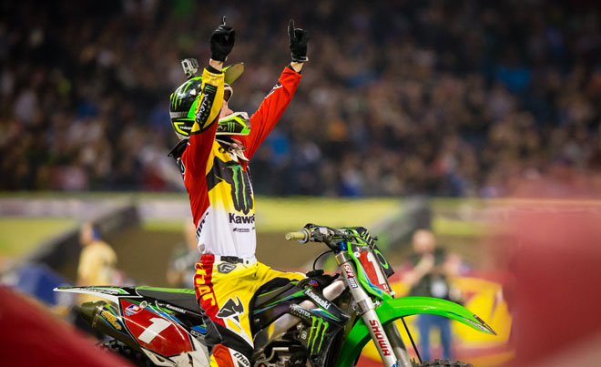 Ryan Villopoto feierte in Toronto den vierten Mainevent-Sieg in Folge bzw. seinen siebten Sieg in der laufenden Saison.