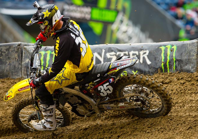 Beim Start zum Mainevent gut dabei: Ryan Sipes.