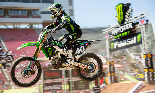 Martin Davalos gewann das erste Heat-Race.
