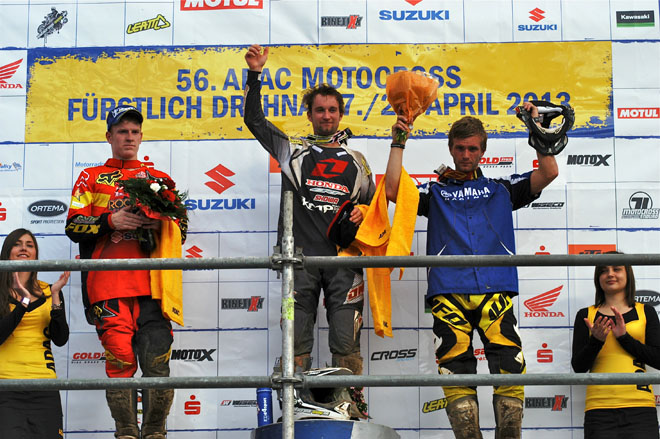 Kasper Lynggaard als Dritter auf dem Podium