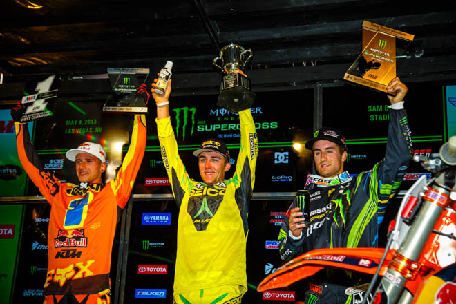 Die Top 3 des 250SX Westcoast-Mainevents