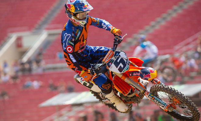 Ryan Dungey konnte noch einmal ein paar Punkte auf Millsaps aufholen, doch der Vizemeister-Platz blieb ihm verwehrt.