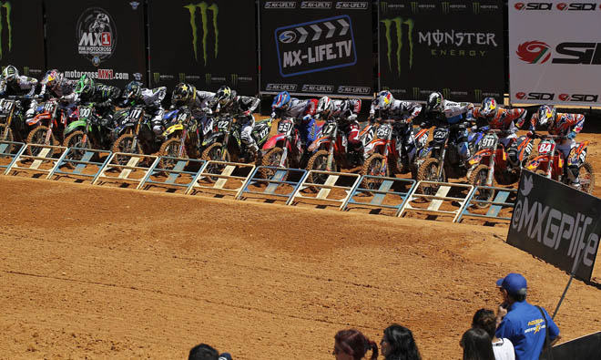 Herlings (rechts im Bild) startete von der Poleposition aus in die beiden Rennen.