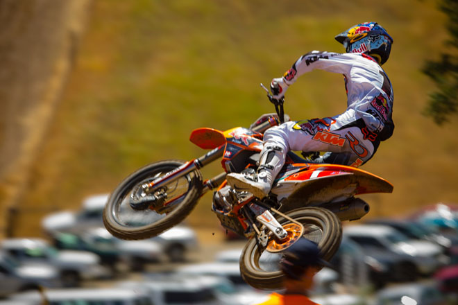 Verlor beim Hangtown National vorerst das Redplate: Ryan Dungey.