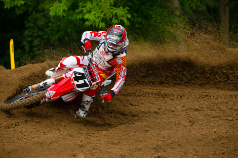 Trey Canard zeigte wohl seine beste 450er-Outdoor-Perfomance ever
