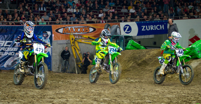 Finales Rennen im Kawasaki KX85 Shoot-Out Race.