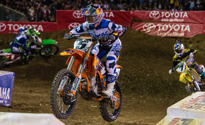 Ryan Dungey an der Spitze
