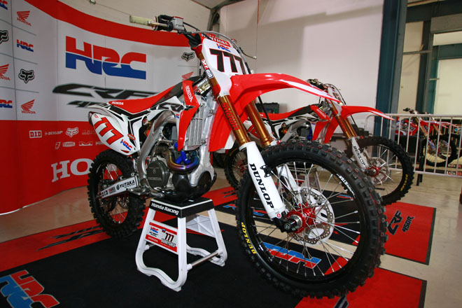 Evgeny Bobryshevs CRF450-RW.