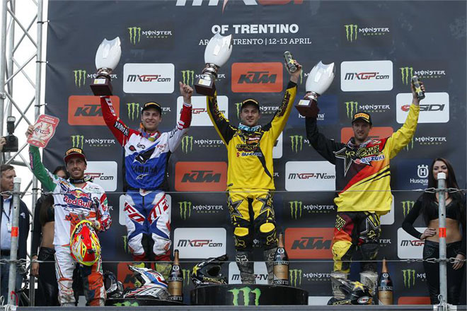 Desalle und Strijbos auf dem Podium