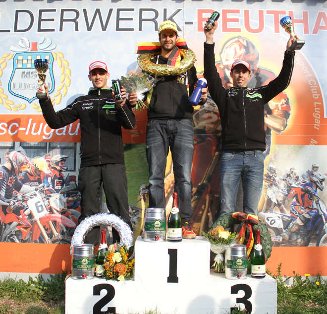 Die Top 3 des Tages in der Open-Kategorie.