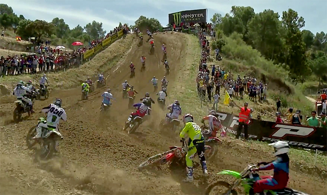 Die Highlights aus Rennen 1 der EMX250