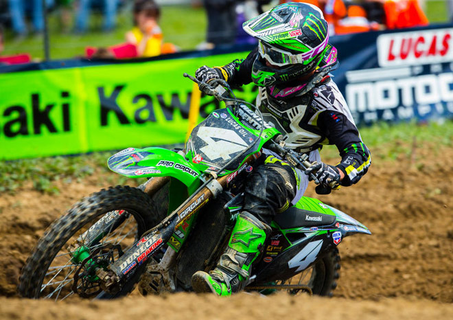 Blake Baggett  fuhr in Mt. Morris nach Starts in den Top 5 zweimal zum Sieg.