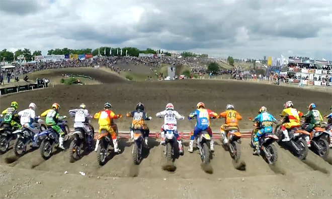 Die Highlights aus den zweiten Läufen der EMX125, EMX150 und WMX