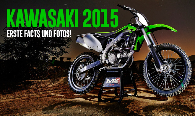 Kawasaki KX-F-Modelle 2015