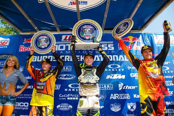 Das 250er Tagespodium von Budds Creek.