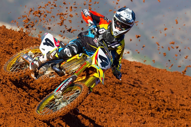 Blake Baggett gibt seine Debüt auf der Gelben mit der #4 