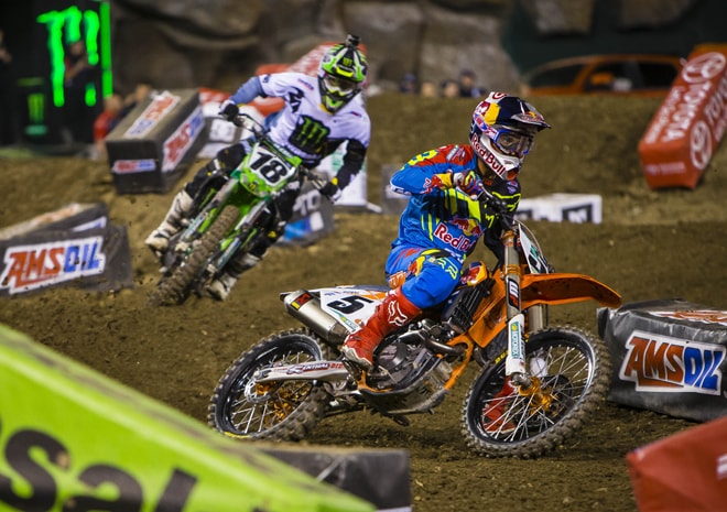 Davi MIllsaps (#18) vs. Ryan Dungey (#5)