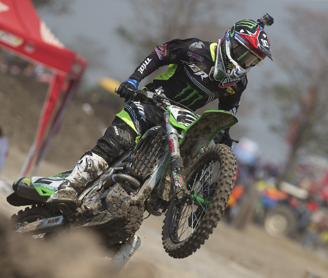Ryan Villopoto im Angriffsmodus
