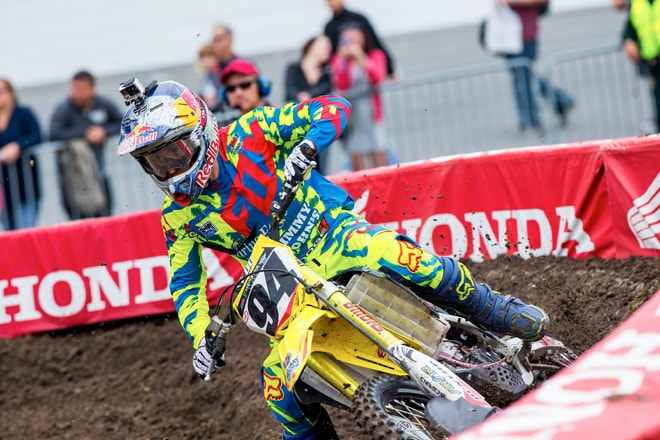 Ken Roczen im Freien Training beim SX in Daytona