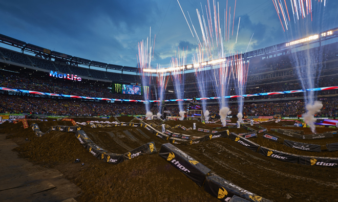 Das SX in East Rutherford in Zahlen