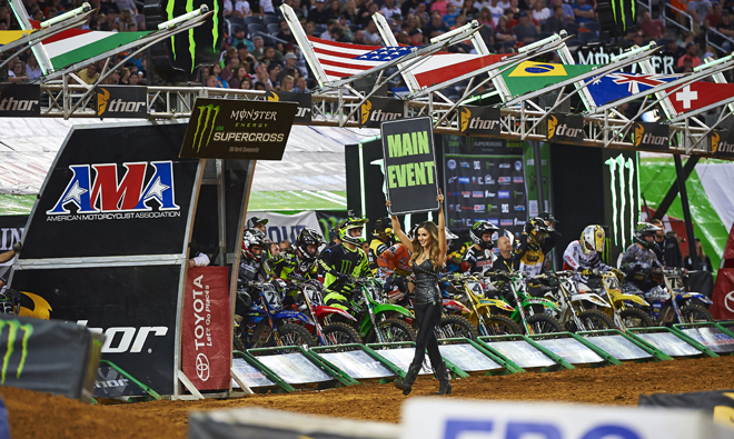 Tourplan der US-Supercross-Serie 2016