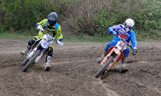Kevin Braun #3 und Patrik Bender #55