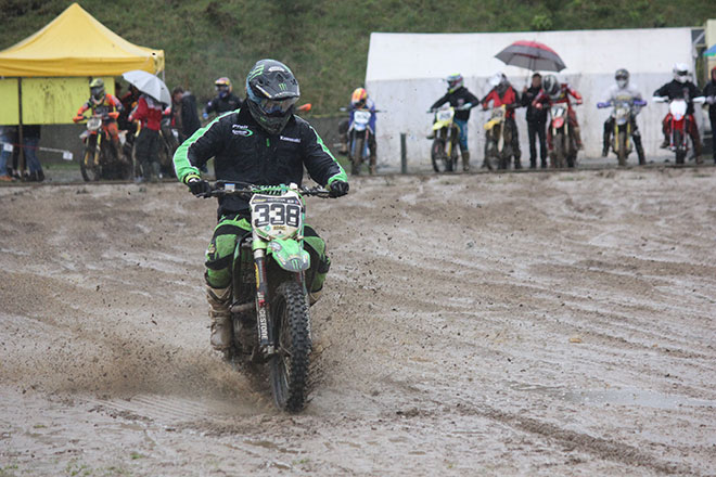 Steffen Simon präsentierte zwei technisch saubere Fahrten und schnappte sich den Tagessieg.