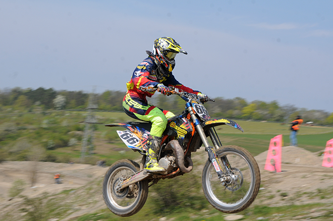 Dritter Tagesrang für Jonas Dünninger in der Klasse MSR 85 Junior 