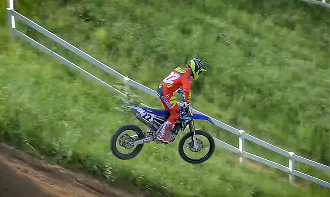 Mit Chad Reed unterwegs im Maggiora Park