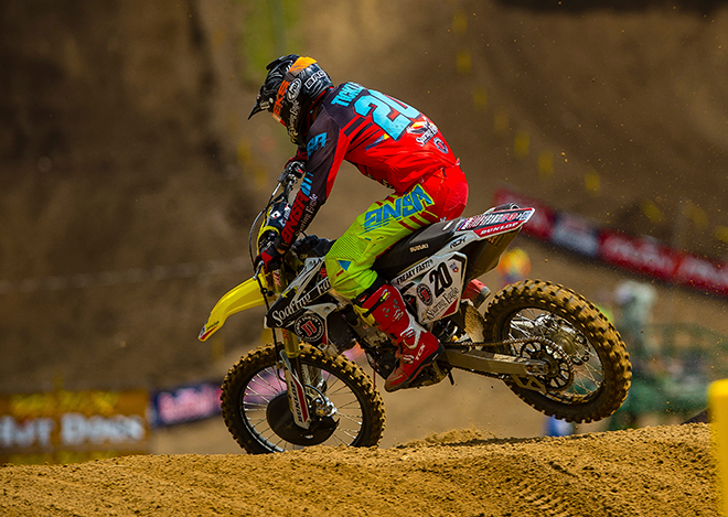 Broc Tickle am letzten Samstag beim Spring Creek Nationalin in Millville.