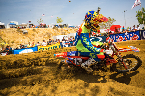 In Glen Helen zeigte Jessy eines seiner besten Rennen