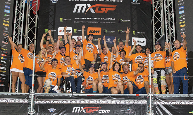 KTM und Jeffrey Herlings feiern dritte MX2-WM