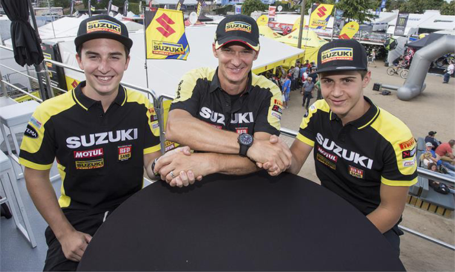 Suzuki lüftet das Geheimnis um sein MX2-Team
