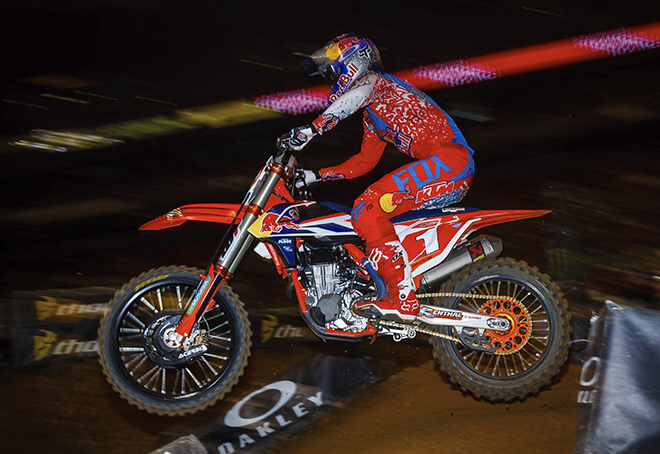 Ryan Dungey ist der Gejagde in der Meisterschaft.