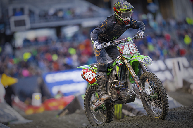 Auch in Salt Lake City mit dem Redplate am Start: Justin Hill.