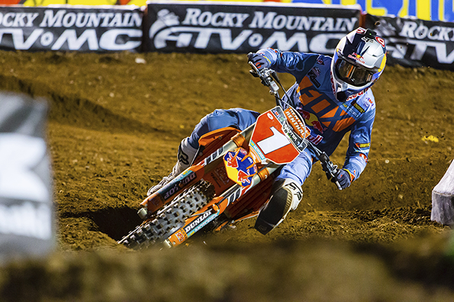 Ryan Dungey sicherte sich die frühe Führung im Mainevent.