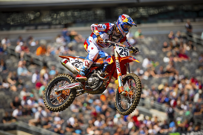 Marvin Musquin ist in jedem Fall Gesamtdritter.