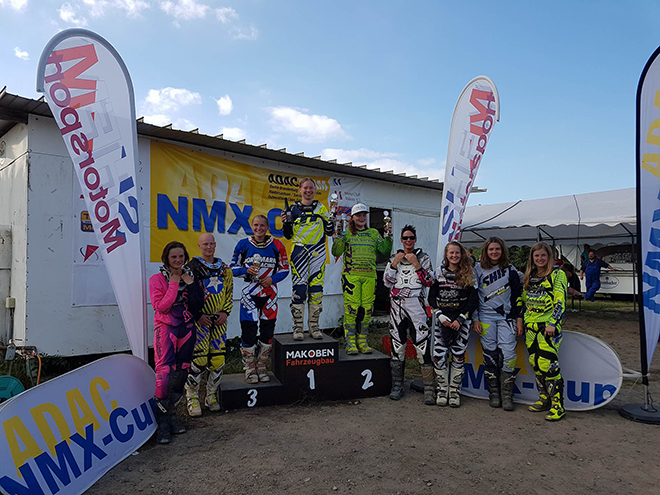 Was für eine Saison für Lisa Bartling: Die Suzuki-Pilotin Feiert am Karlshof ihren nächsten Tagessieg. 