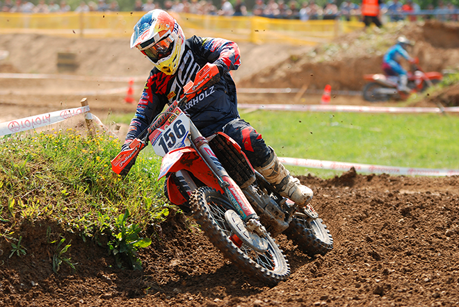 Angus Heidecke machte die Top 3 komplett.