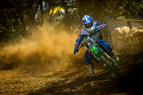 Danny Neubauer greift als Localhero in der MX1 an