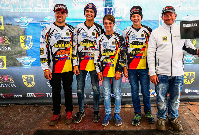 Das Team Germany beim MXoEN 2017