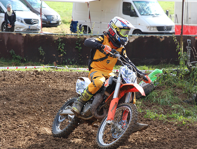 Doppelter Holeshot für Ilias Tzioras 